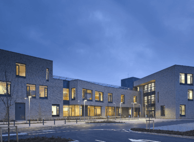 Phoenix Care Centre 5 North Elevation at night