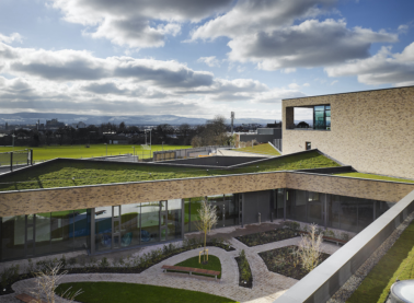 Phoenix Care Centre 9 Sloping Green Roofs around Courtyard